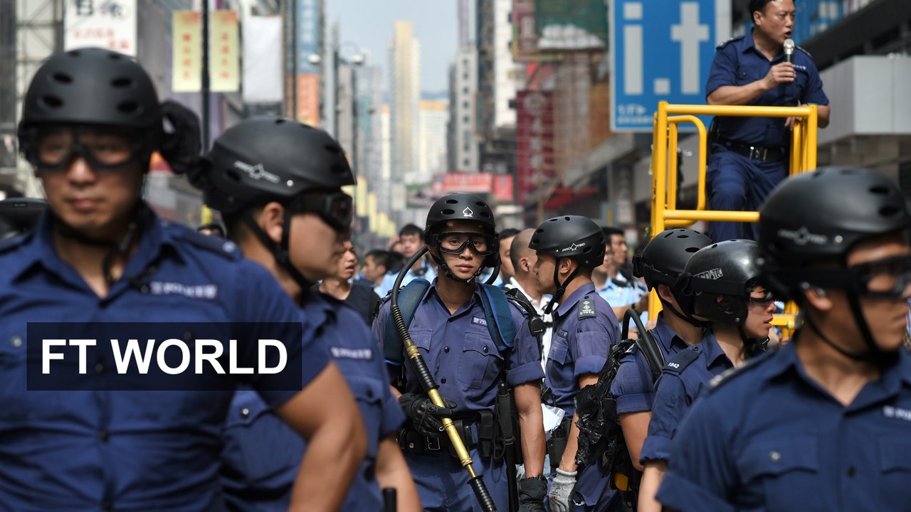 Hong Kong protesters remain defiant