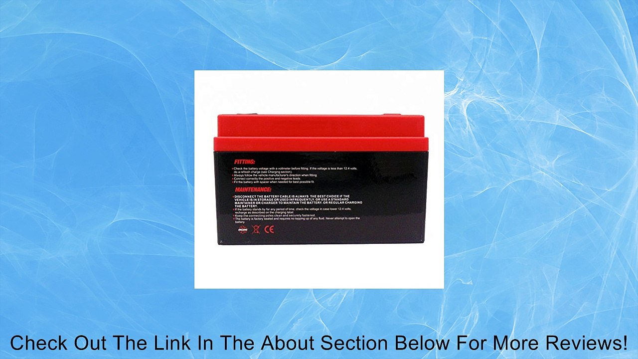 YTX7A-BS 7A-BS Lithium Ion Sealed Battery 12V - 160 CCA Motorcycle Scooter ATV Review