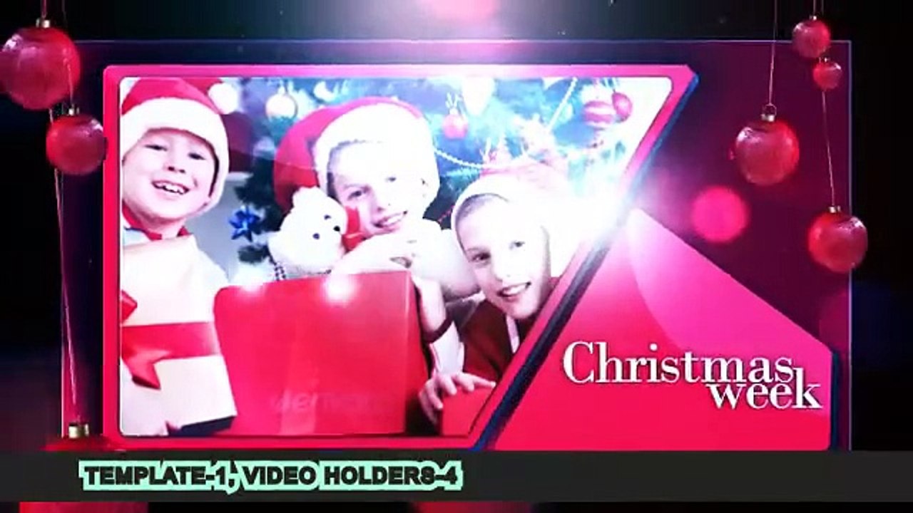 Christmas Night Videohive After Effects Template 2015 New Year