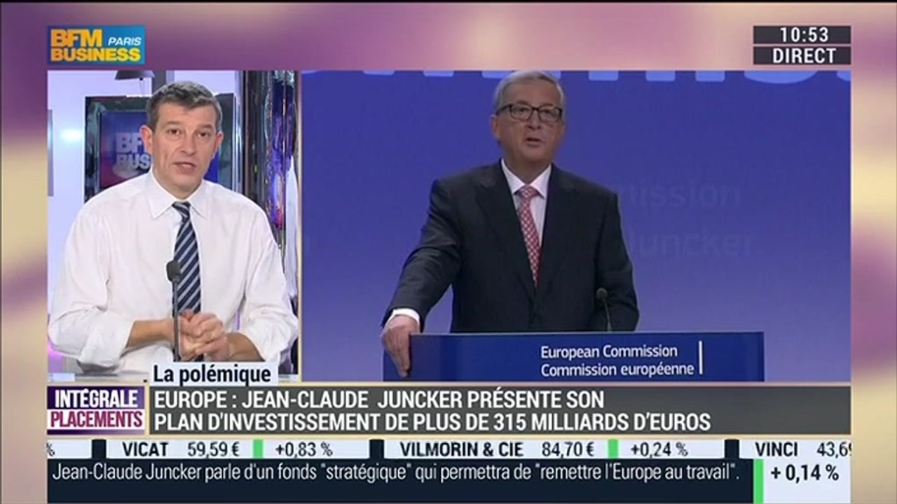 Nicolas Doze: Plan Juncker: "Ce plan d'investissement ne sauvera pas l'économie européenne !" - 26/11