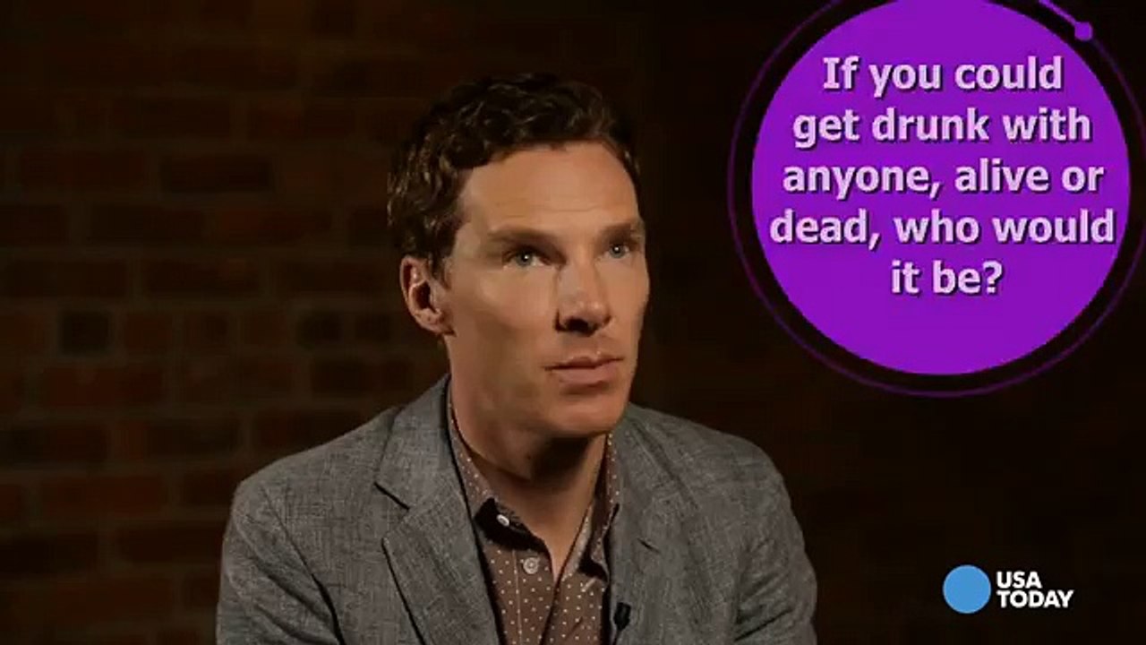 Benedict Cumberbatch wants to get drunk with... USA Today Interview