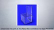 Clear Plexiglass Transparent Acrylic Small Donation Box Fund-raising Charity Collection with Header 11040 Piggy Bank Tip Box 3.5*4*7