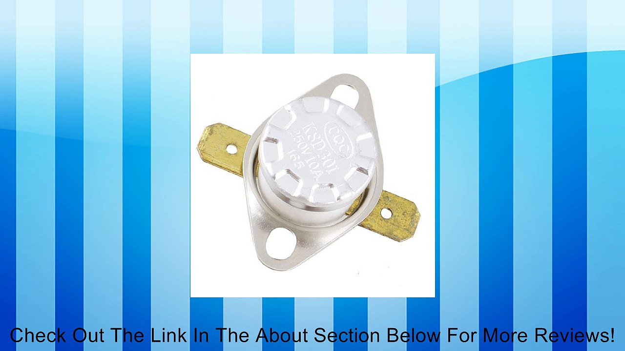 KSD301 165 Celsius 329F Normal Close Temperature Controlled Switch Review