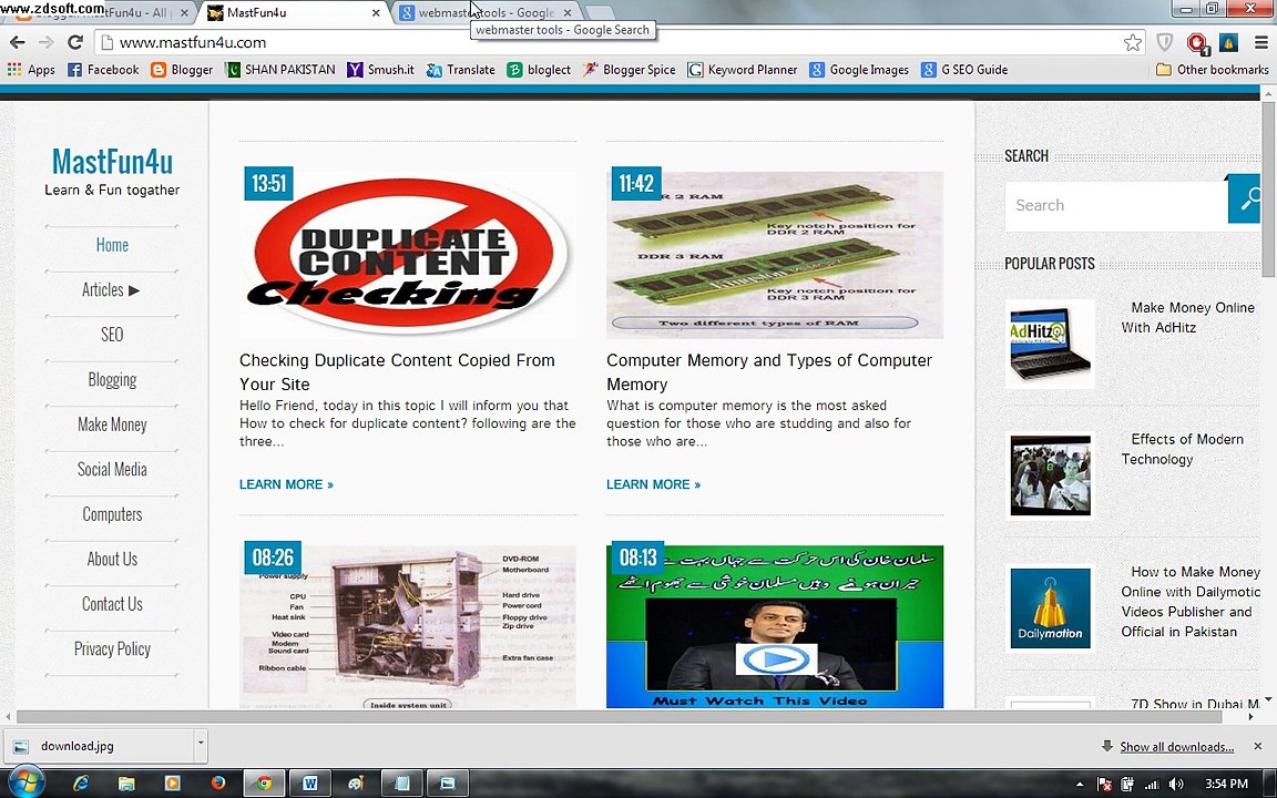 Urdu-How to Manually Index Pages and Posts in Google Search Engine
