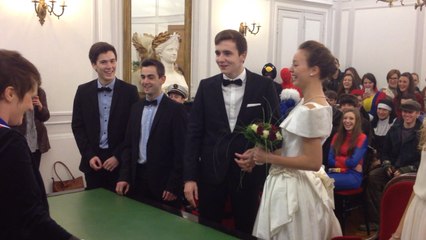 Faux mariage entre lycéens pour la Sainte-Catherine