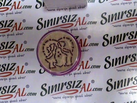 Kumdan Öpüşen Çocuklar & Seni Seviyorum Lila Görünümlü Kumdan Hediye