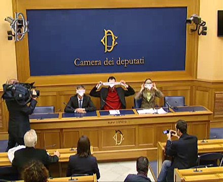 Roma - Contro il Jobs Act - Conferenza stampa di Davide Tripiedi (25.11.14)