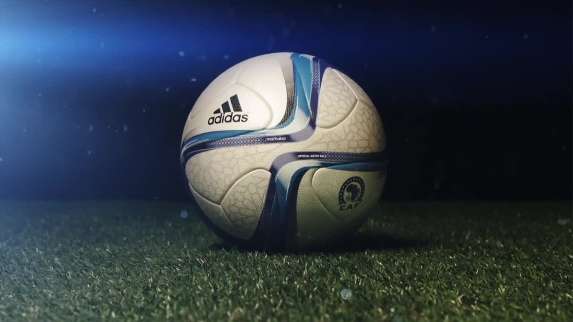 Marhaba, le ballon officiel de la CAN 2015 par adidas - Vidéo Dailymotion