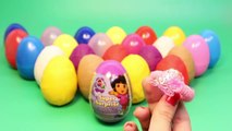 Surprise Eggs Dora The Explorer Play Doh Eggs Dora La Exploradora Даша — путешественница Toys