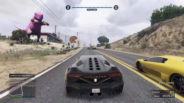 GAMEPLAY Grand Theft Auto V %28GTA 5%29- De carreras %28II%29