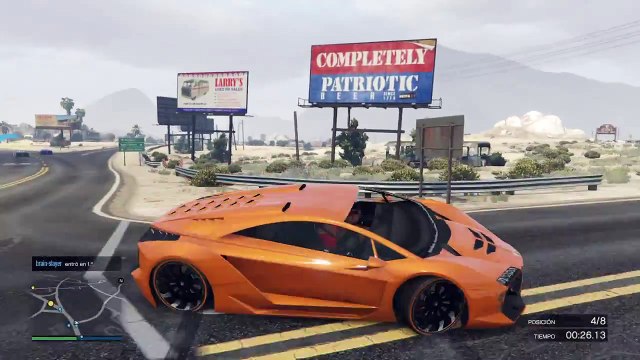 GAMEPLAY Grand Theft Auto V %28GTA 5%29- De carreras %28III%29