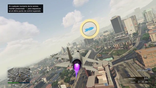 GAMEPLAY Grand Theft Auto V %28GTA 5%29- De carreras %28IV%29
