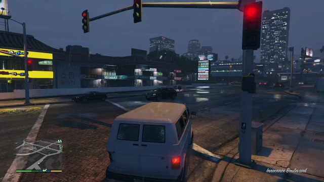 GAMEPLAY Grand Theft Auto V %28GTA 5%29- Visita al parque de Atracciones %28Roller Coaster%29