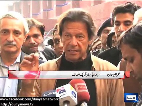 Dunya News - Imran Khan demands swift judgment over PP-147
