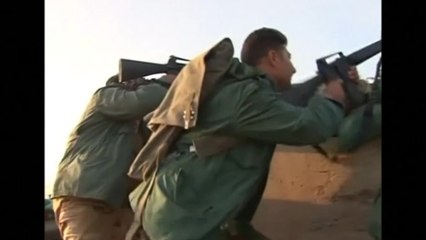 A shootout in the Iraqi desert