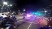 Course poursuite entre des motards et un hélicoptère de police