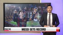 Messi breaks Champions League goal record after hat-trick performance
