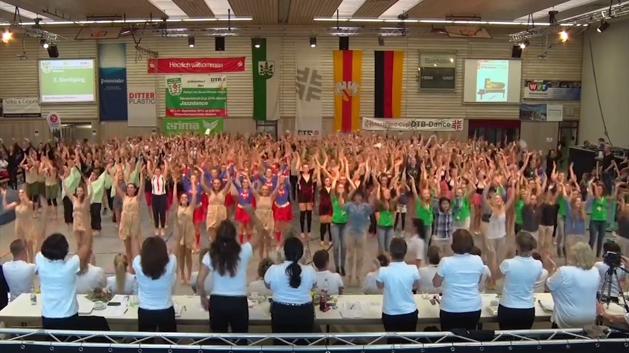 DTB-Dance - Flashmob Deutschland-Cup 2014 Haslach im Kinzigtal