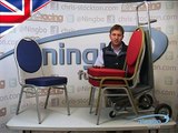 Ningbo Furniture Ltd - Stacking Spoonback Chair - Steel with no Arms