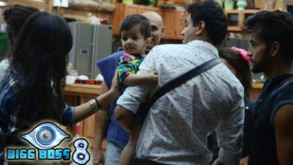 Bigg Boss 8 Highlights - RJ Pritam Meets His Family