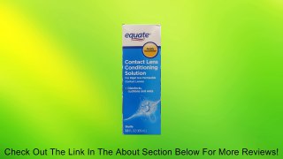 Equate Contact Lens Conditioning Solution 3.5oz Review