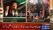 عمران خان کے خطاب کے دوران ایک خاتون جذبات پر قابو نہ رکھ سکی ( PTI )