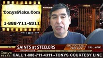 Pittsburgh Steelers vs. New Orleans Saints Free Pick Prediction NFL Pro Football Odds Preview 11-30-2014
