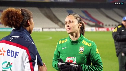 Derniers réglages à Gerland pour France-Brésil !