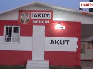 Mersin'de Akut'un Binasına Girip, Malzemelerini Çaldılar