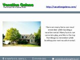 5 Things You Must Remember While Booking Your Vacation Rental - Vacation Galena