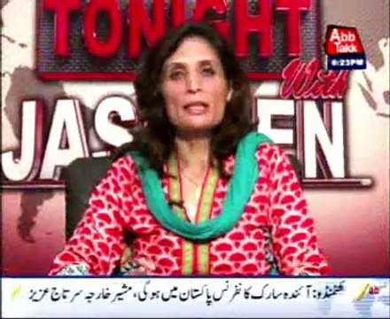 Abb Takk - Tonight with Jasmeen (complete) Ep 214 26 Nov 2014 -Topic-Ittefaq Foundry loan, PTI Jalsa in 30 Nov. Guest - Andleeb Abbas, Mian Javed Latif.