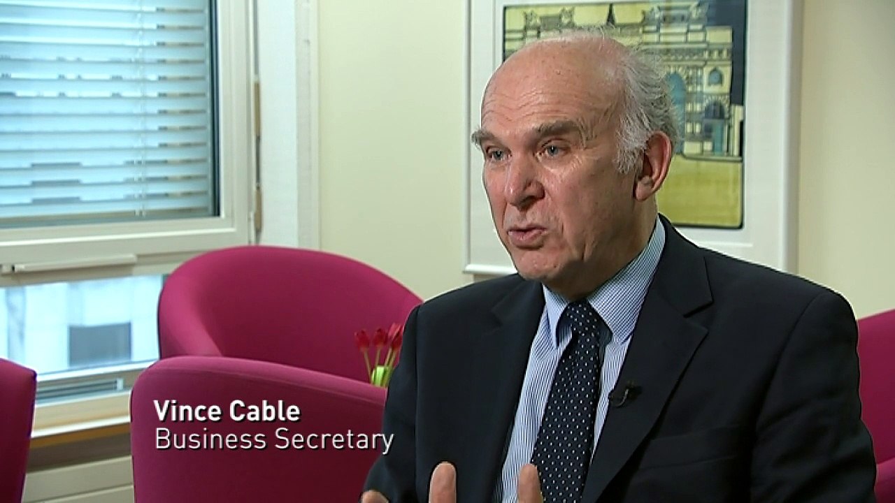Vince Cable accuses Royal Mail bosses of 'scaremongering'