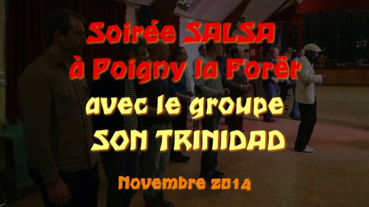 Salsa - Son Trinidad à Poigny - Novembre 2014
