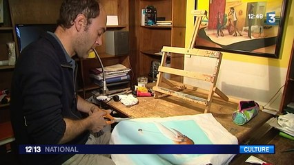 VIDÉO. Livre pour enfant : à la rencontre d'un illustrateur à l'ancienne