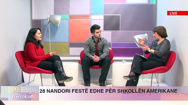 MBASDITJA n'RROKUM - 28 Nandori festë edhe për shkollën amerikane (26. 11. 2014)