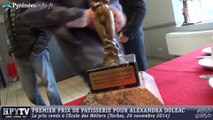 [TARBES] Alexandra Doléac récompensée (26 novembre 2014)