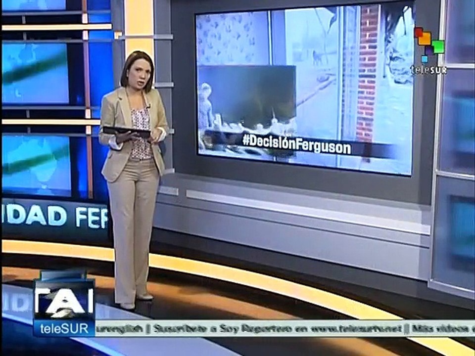 Usuarios de edes sociales rechazan fallo en caso de Michael Brown