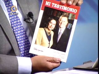 Hijo de Caldera presenta libro sobre la vida de su padre