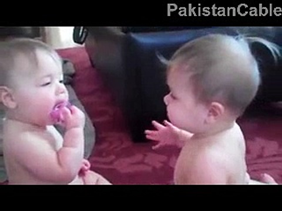 Cute Baby playing