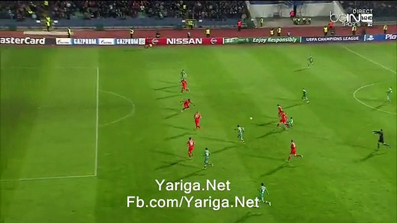 Ludogorets 1 - 0 Liverpool Abalo