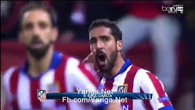 Atl. Madrid 1 - 0 Olympiakos Piraeus Garcia