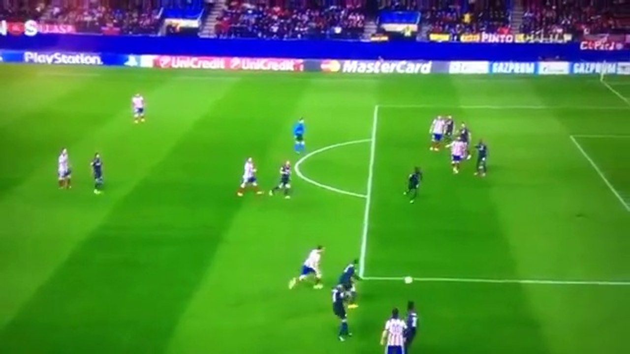 Raul garcia goal (1-0) HD - Atletico de Madrid vs Olympiakos - Champions Lwague 2014