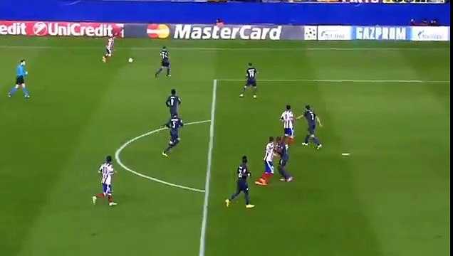 Mario Mandzukic Goal - Atletico Madrid 2-0 Olympiakos Piraeus