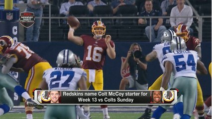 Gruden believes McCoy maximizes use of other 10 guys