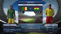 PS4 - PES 2015 - African Cup - Quarter Final - Cameroon vs Ghana