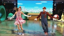 Mario et Peach dans Danse Avec les Stars