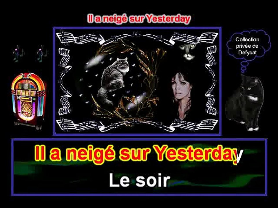 Marie Laforêt - Il a neigé sur Yesterday.
