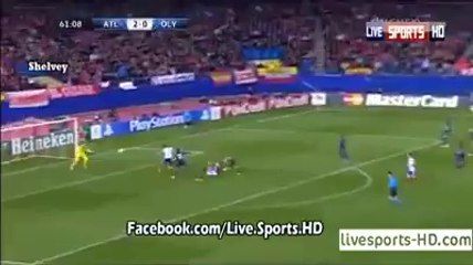 Atlético Madrid 3 - 0 Olympiakos # Mandžukić [Doublé]