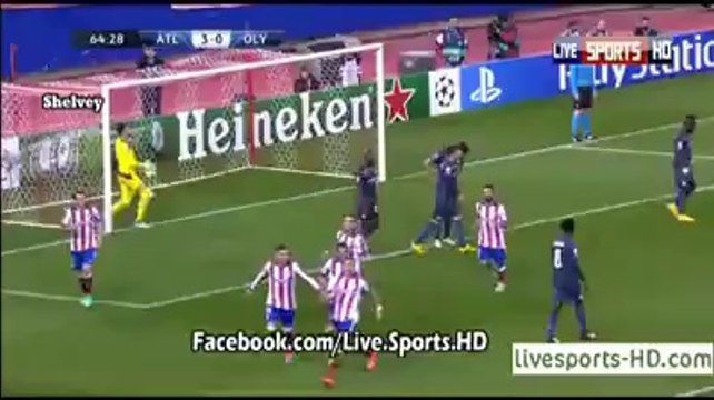 Atlético Madrid 4-0 Olympiakos # Mandžukić [Hattrick]