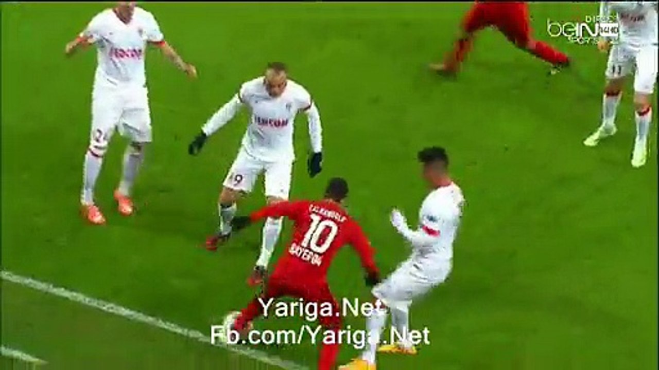 Bayer Leverkusen 0 - 1  Monaco Ocampos